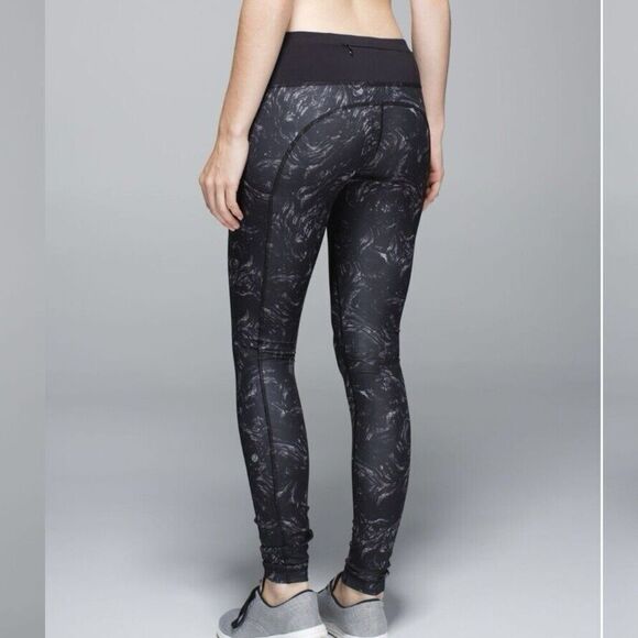 Lululemon Speed Tight II sz 6 Full On Luxtreme Arsenal Ambient Athleisure Run - Picture 1 of 15